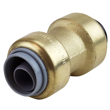 Apollo 1/2 in. Brass Push-to-Connect Polybutylene Conversion Coupling FSBPBC12